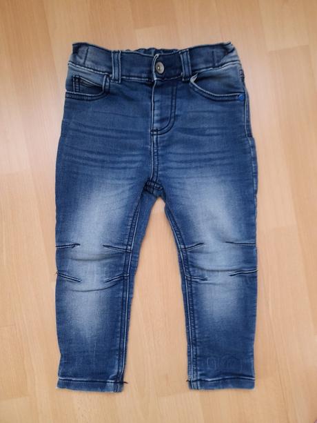 Džíny s elastenem f&f velikost 92, f&f,92