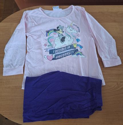 Pyžamo dlouhé dívčí vel 110-116, 110