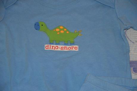 Bavlněné pyžámko pyžamo s dinosaurem, f&f,92