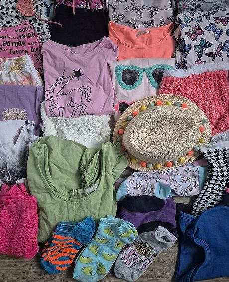 Set oblečení holka 54 kusů vel 158/164/170, 158–170