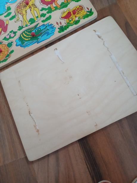 2krát dřevěná vkládačka, 