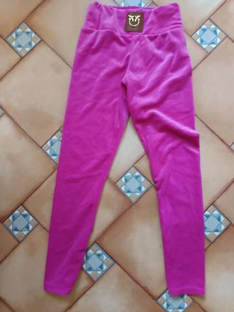 Velurové kalhoty - 10y, 140