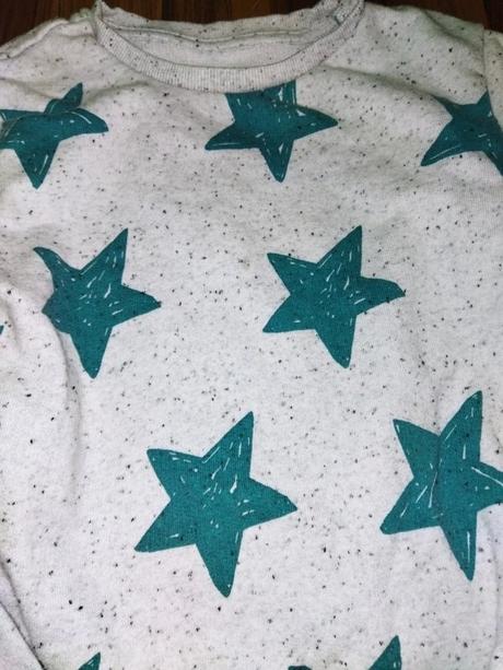 Mikina s hvězdy 116, marks & spencer,116