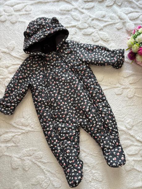 Zimní kombinéza dívčí - v.6/9 měs., marks & spencer,74