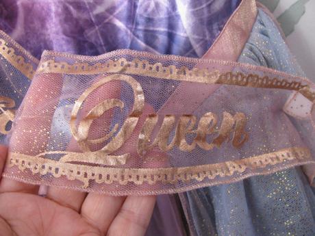 Karneval-šaty s šerpou královna halloweenu, 