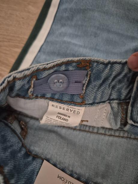 Dívčí džíny reserved vel. 146, reserved,146