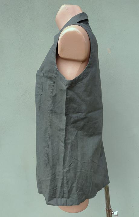 Lněný košilový top esprit - vel.36, esprit,36