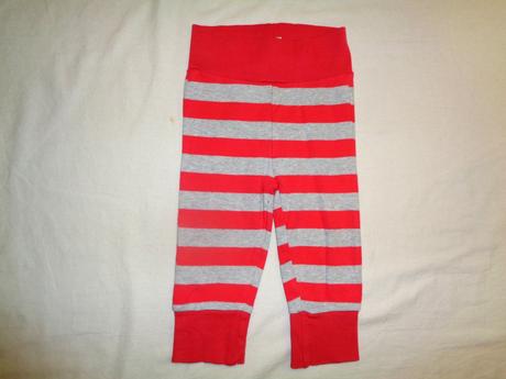 Super šedočervené tepláky s vysokým pasem, topomini,68