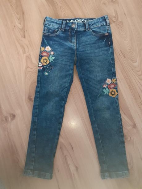Džiny c&a s vysivkama, c&a,116
