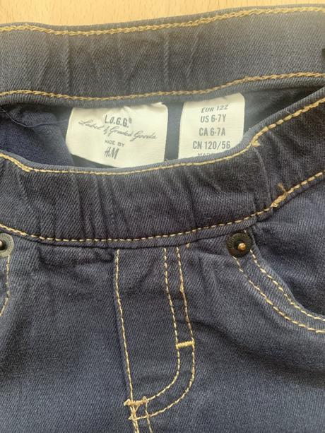 3/4 kraťasy & šortky h&m vel. 122, h&m,122