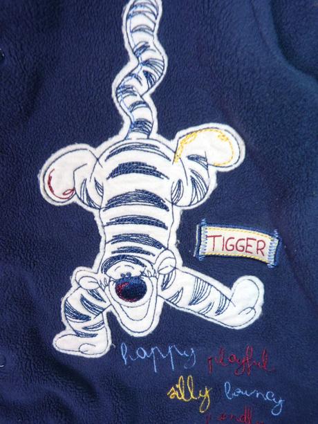 Flísový overal s tygříkem vel.68, disney,68