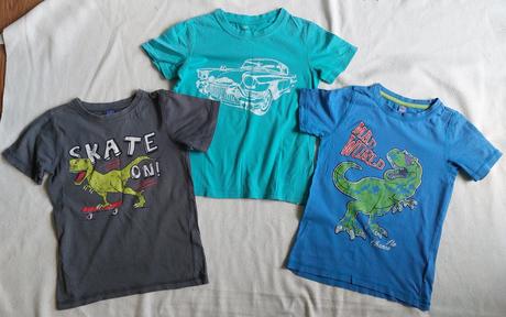 Trička vel. 122/128, takko,122