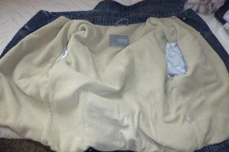 Klasická, zateplená džíska - vel.m-l, esprit,m