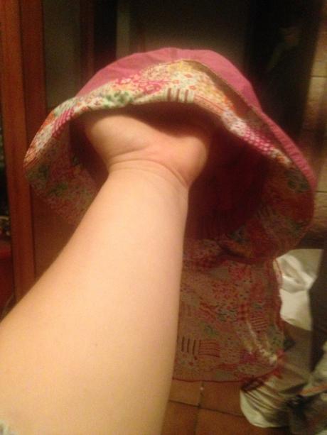 Dívčí letní pirátka, obvod 46 - 49 cm, 80