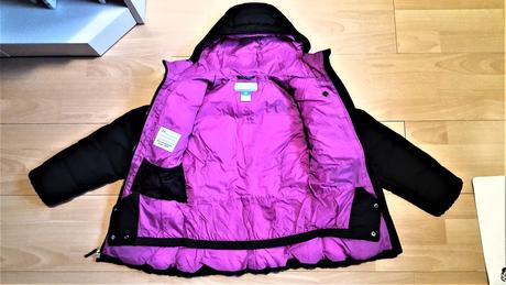 Teplá nepromokavá zimní bunda columbia vel.126-137, columbia,128