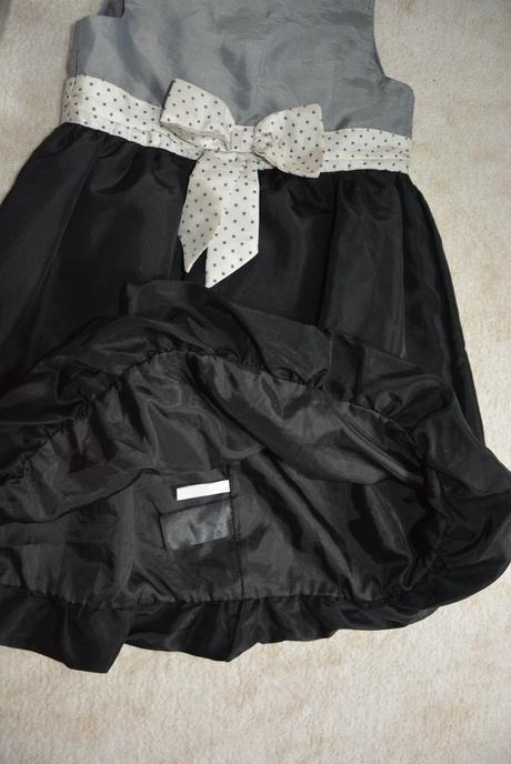 Slavnostní šatičky s mašlí, h&m,122