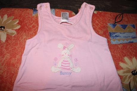 Dívčí šaty - šatičky králíček, 86