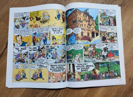 2 komiksy asterix a obelix, 