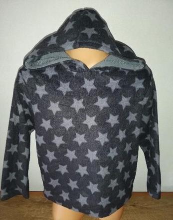Mikina pro kluka s hvězdami fleec 98/104, tu,104