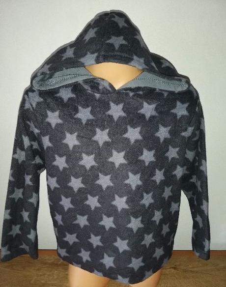 Mikina pro kluka s hvězdami fleec 98/104, tu,104
