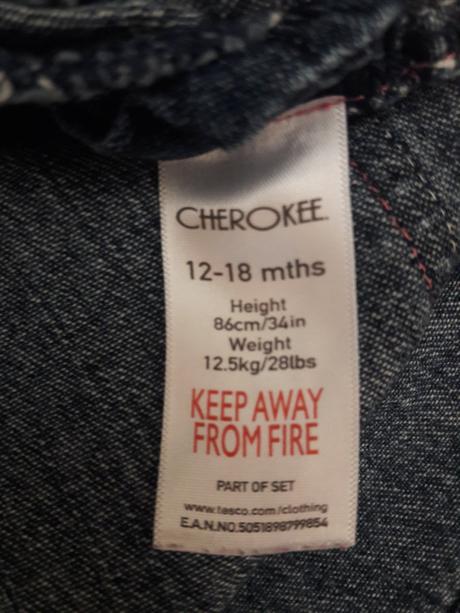 Laclové šatičky cherokee, v.86, cherokee,86