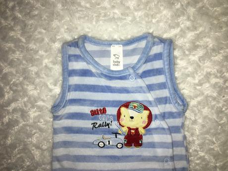 Modré sametové dupačky c&a, c&a,62