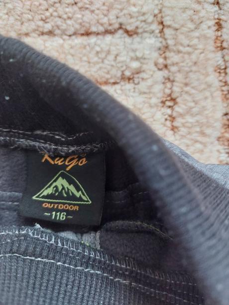 Krásné teplé kalhoty podšité fleesem, vel.116, kugo,116