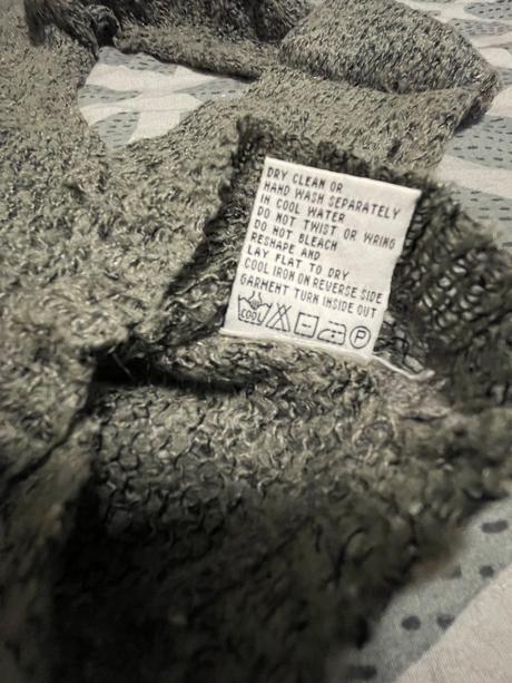 Damsky sedy svetr, m