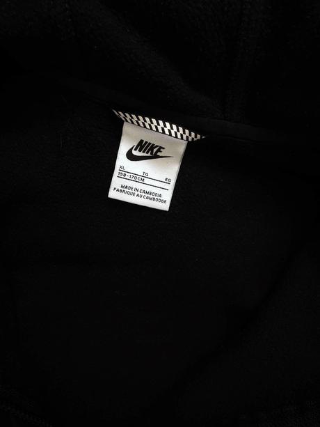 Černá mikina nike na zip, vel. 158/170, nike,158