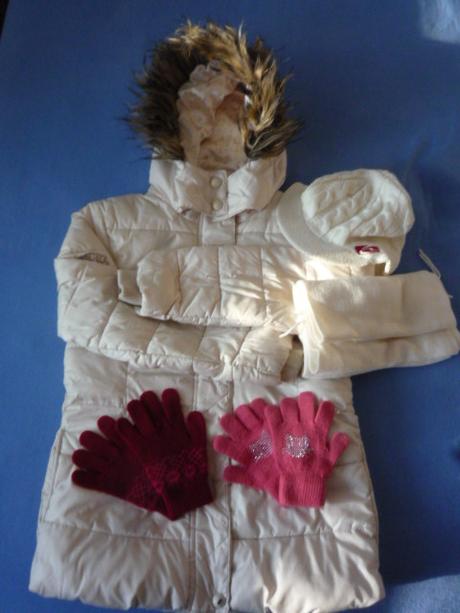 Zimní prošívaná bunda next vel. 140, next,140