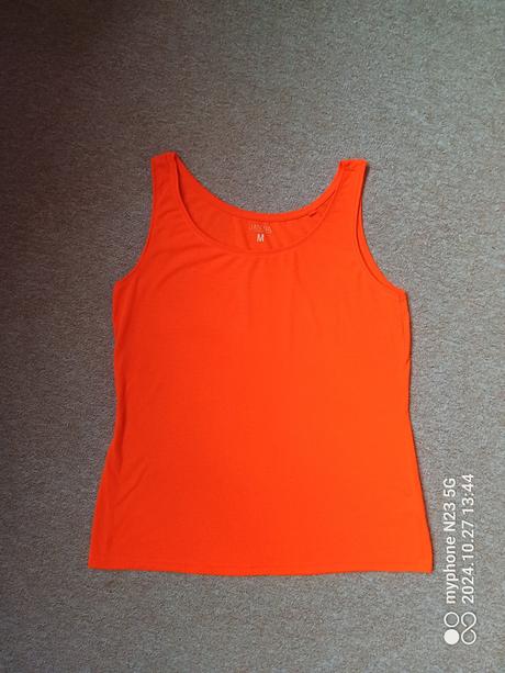 Tílko neón oranžové zn."janina" vel."m", m