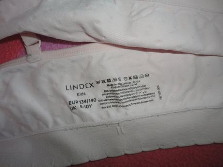 Dívčí podprsenka lindex, vel. 8-10 let, lindex,134