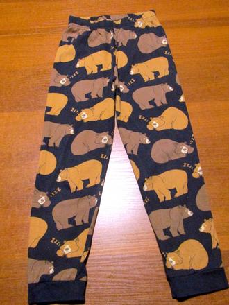 Pyžamové kalhoty vel 116-122, tu,122