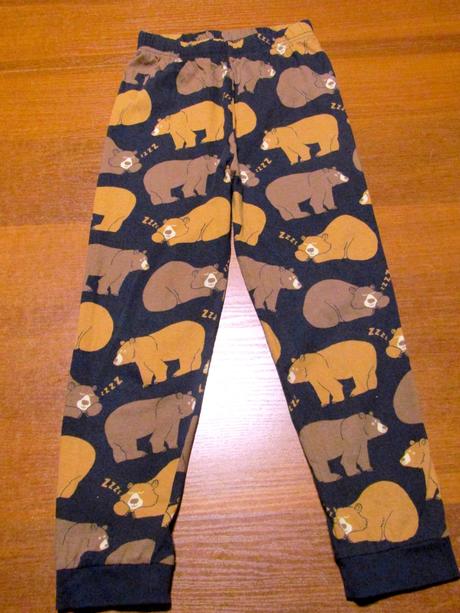 Pyžamové kalhoty vel 116-122, tu,122