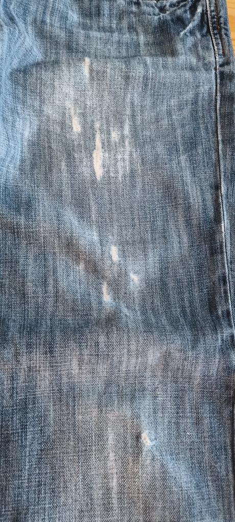 Dámské světlé rifle, denim,m