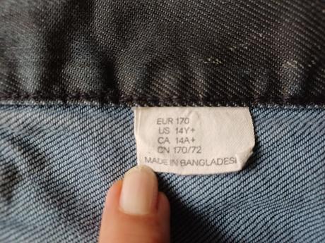 Kalhoty vel.170, h&m,170