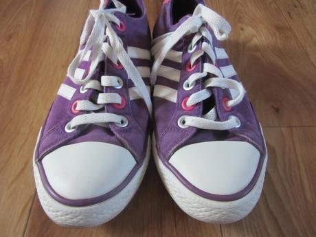 Fialové tenisky adidas, adidas,36