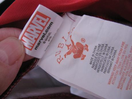 Kostýmový elastický overal-iron man, 