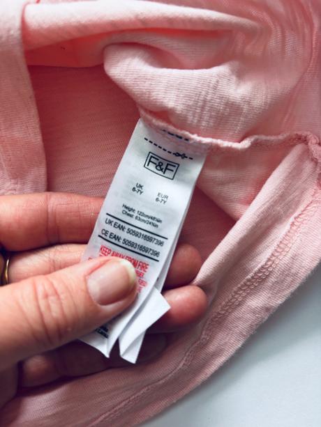 Triko s flitri - v.6/7 let, f&f,122