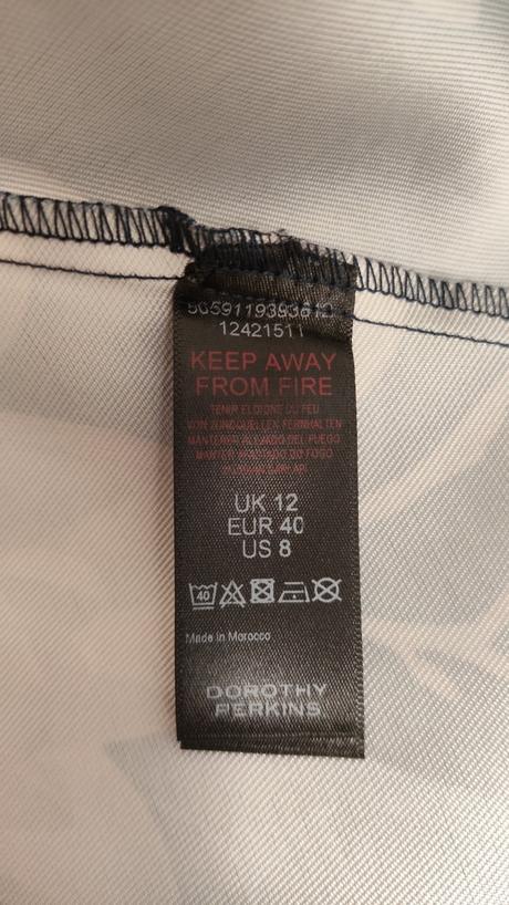 Společenské šaty luxe by dorothy perkins tm. modré, dorothy perkins,40