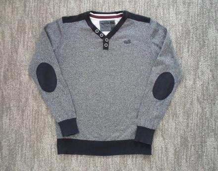 Modrý svetr svetřík, c&a,146