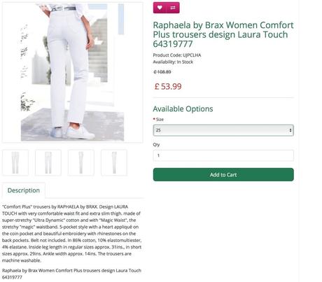 Slim rifle raphaela, vel 42, 42