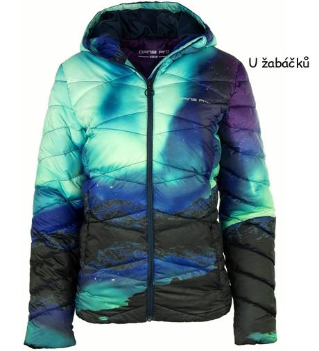 Dámská bunda alpine pro polární záře vel. xxl, alpine pro,xxl