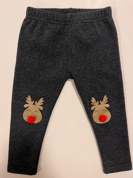 Vánoční legíny vel. 98, young dimension,98