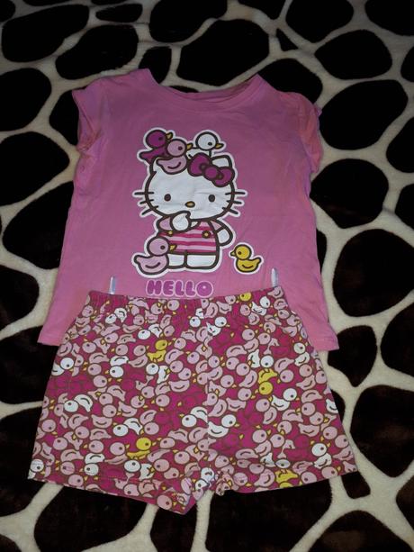Pyžamo hello kitty, sanrio,110
