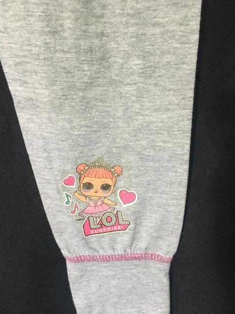 Vel. 128 kratší pyžamové kalhoty lol, 128