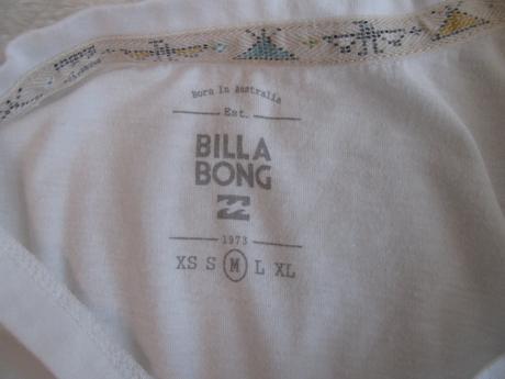 Bavlněné tričko s potiskem billa bong, billabong,m