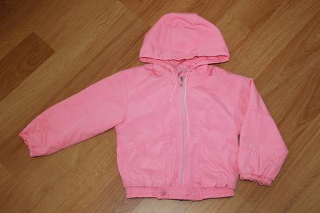 Přechodová bunda - růžová vel. 92, 92