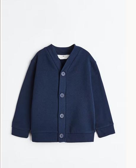 Propínací teplákový kardigan h&m, h&m,134