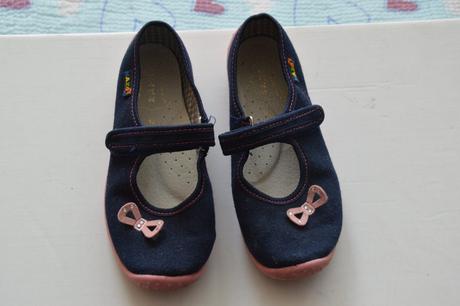 Zdravotní textilní balerínky, bačkorky, nazo,32